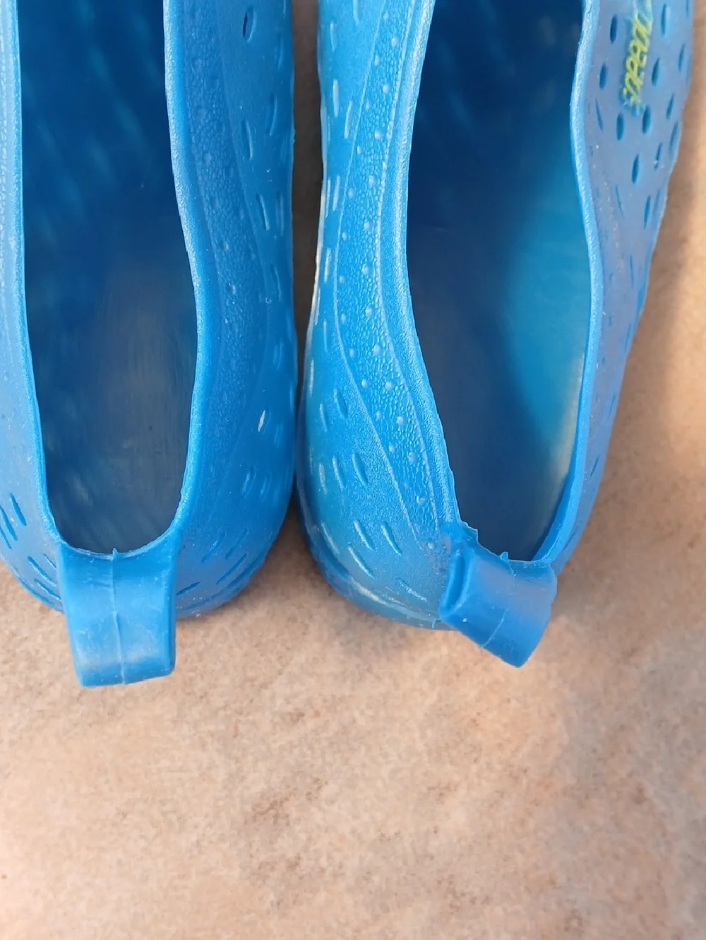 Speedo Kids Bright Blue Slip-On Water Shoes  - Size 7/8